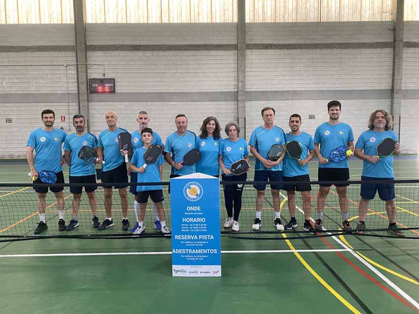 El pabell&oacute;n de Goi&aacute;n acoger&aacute; este domingo una jornada oficial de la I Liga Federada de Equipos con el Club Pickleball Baixo Mi&ntilde;o luchando por el liderato gallego